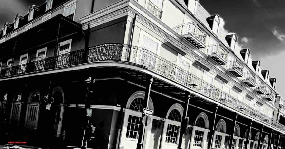 Image showing the historic Bourbon Orleans haunted hotel, renowned for its luxurious accommodations and ghostly encounters.