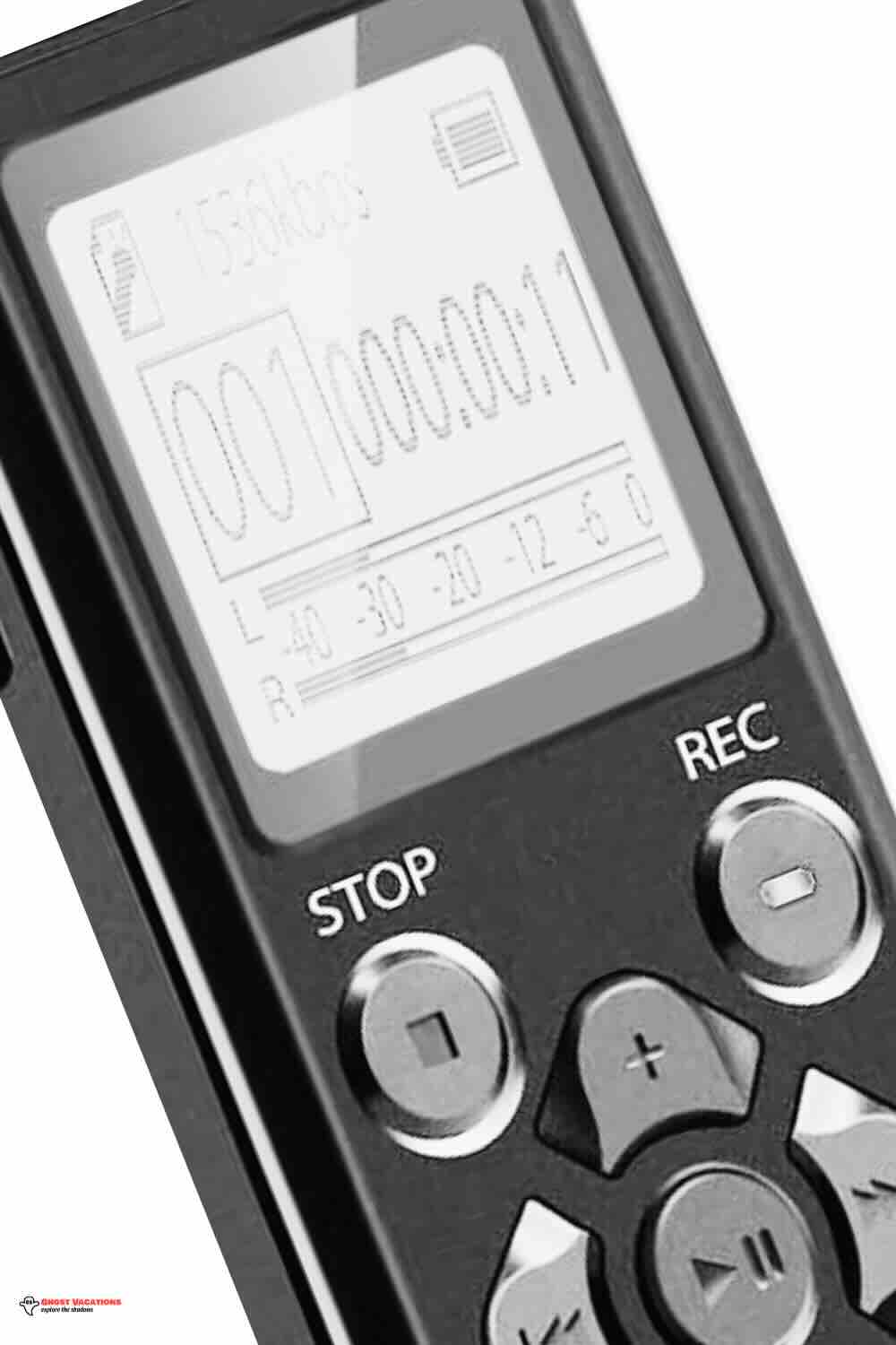 digital voice recorder for ghost hunting pinterest image