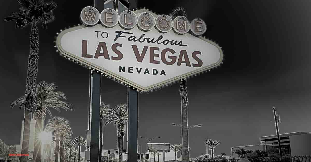 Welcome to Fabulous Las Vegas sign, a stop on the ghost tour in Las Vegas, blending neon allure with haunted history.